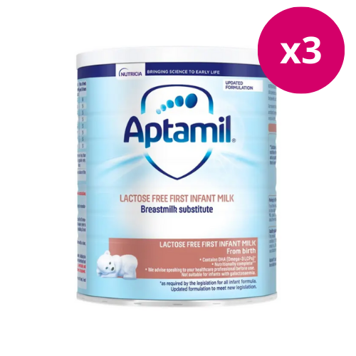 Aptamil Lactose Free First Infant Milk from Birth 400g