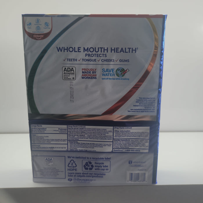 Cologate advanced whitening 5pack exp.08/24
