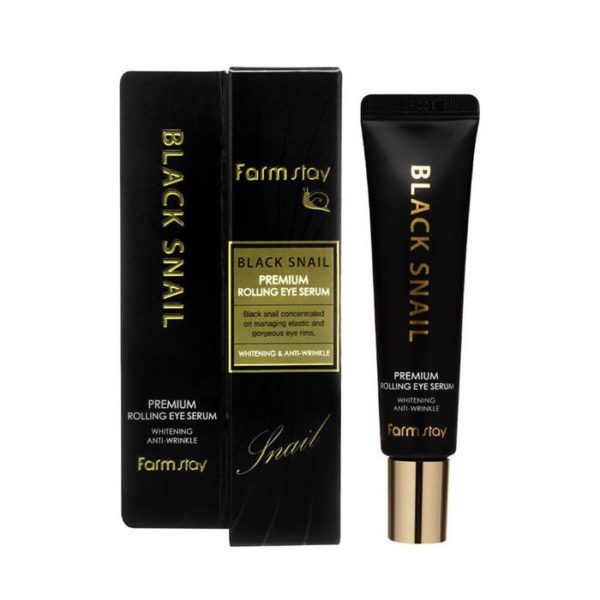 Farm Stay Black Snail Premium Rolling Eye Serum