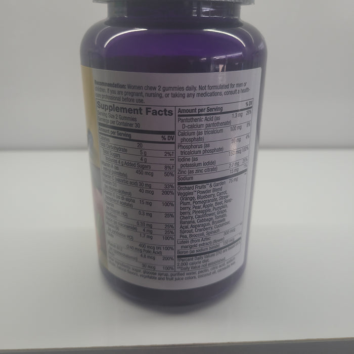 Nature's way Alive women's 50+ gummies 60ct