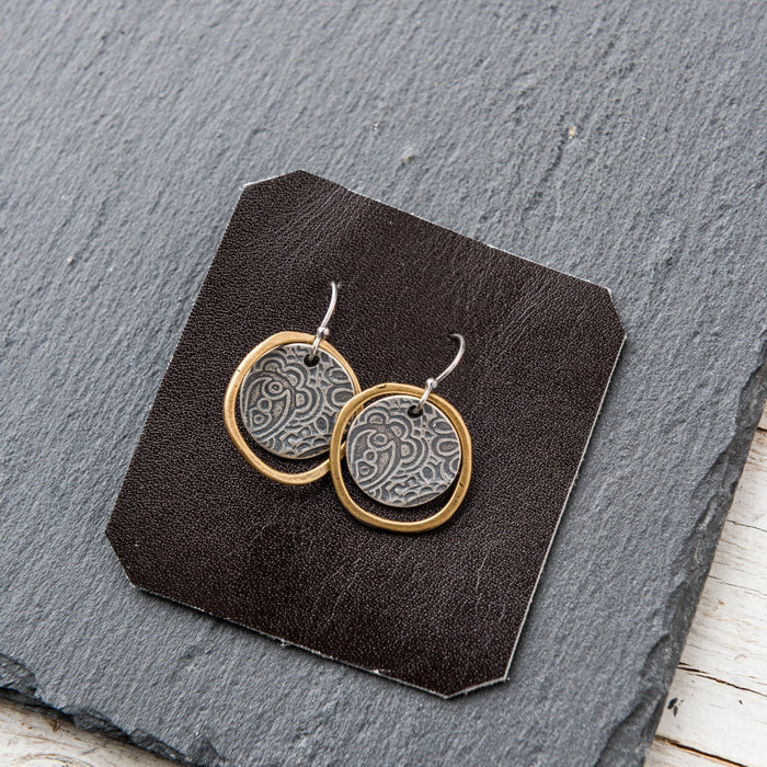 Rustic Paisley Earrings