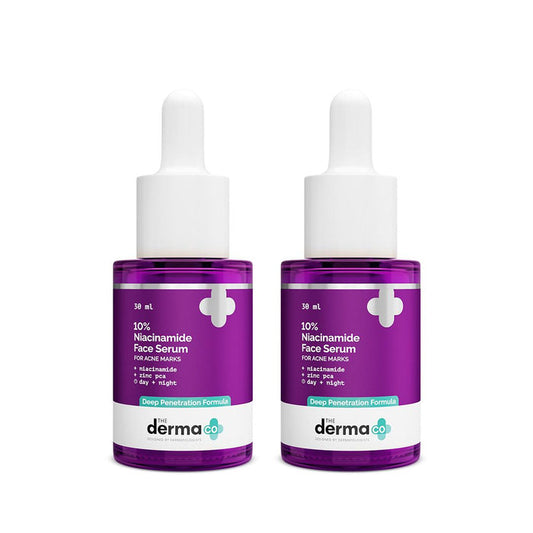 10% Niacinamide Face Serum with 2% Zinc PCA for Acne Marks - 30ml (Pack Of 2)