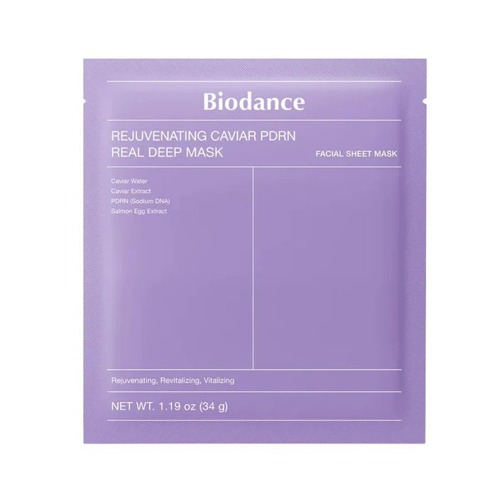 Biodance Rejuvenating Caviar Pdrn Real Deep Mask1 Box 34G*4Ea