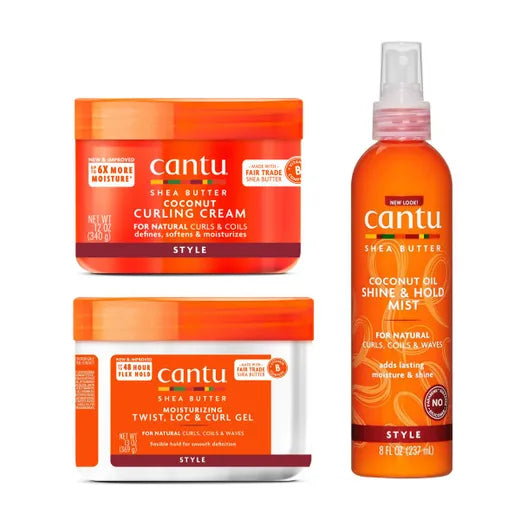 Cantu Shea Butter Curl & Shine Styling Set