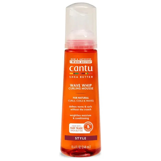 Cantu Shea Butter Wave Whip Curling Mousse 248ml