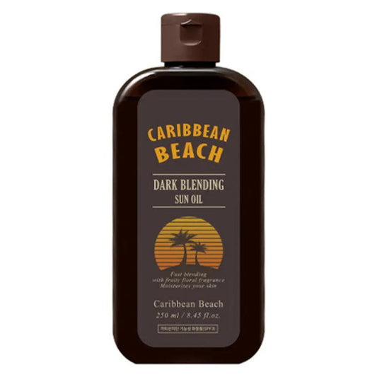 Caribbean Beach Dark Blending Sun Oil, 250ml