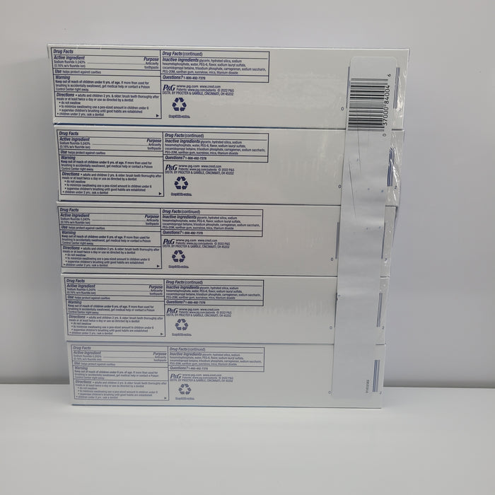 Crest 3D white advanced whitening 5pack 06/24