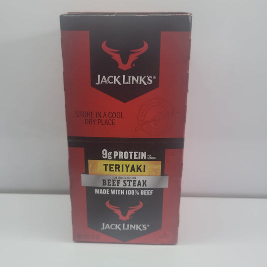 Jack link's beef steak teriyaki 12oz exp 02/24