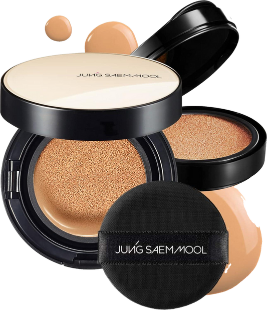 [Jung Saem Mool] Essential Skin Nuder Longwear Cushion Medium-Deep-Luxiface.com