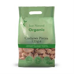 Just Natural Org Cashew Pieces 125g