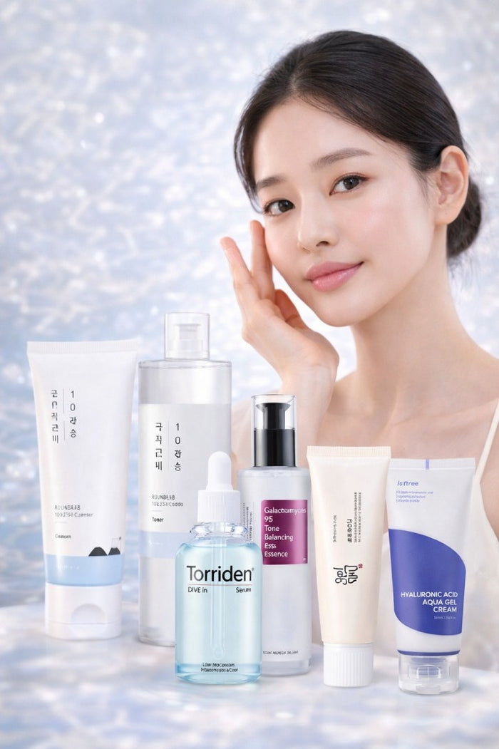 K-Beauty Beginner Glass Skin Routine (Glow & Radiance Boost)-Luxiface.com