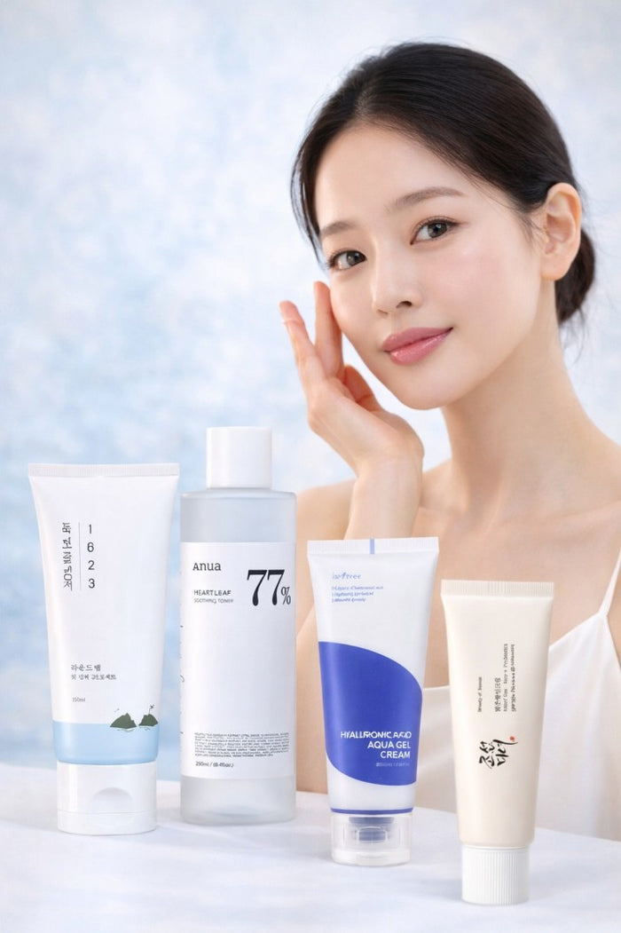 K-Beauty Beginner Lightweight Daily Routine-Luxiface.com