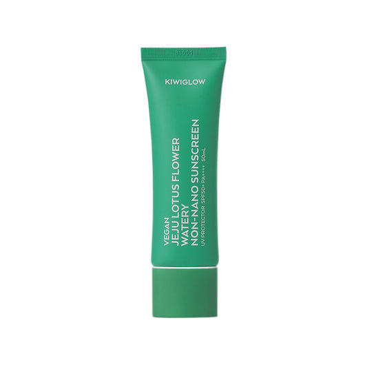 Kiwiglow Vegan Jeju Lotus Flower & Non-Nano Sunscreen - 50ml