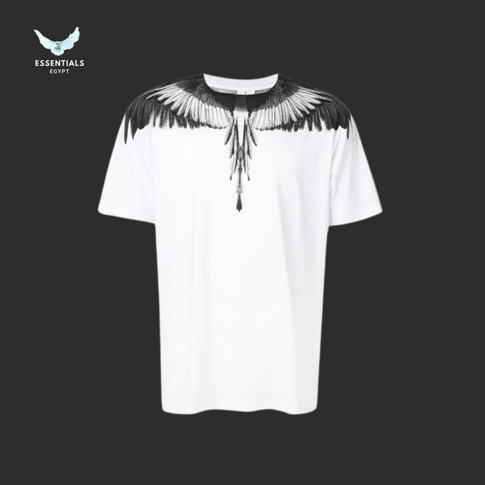 Marcelo Burlon T-Shirt – Wings Print White - ESSENTIALS EGYPT