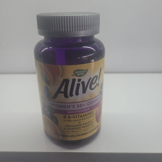 Nature's way Alive women's 50+ gummies 60ct