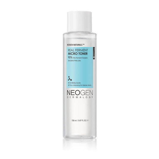 NEOGEN DERMALOGY REAL FERMENT MICRO TONER 5.07 OZ / 150ML asian authentic genuine original korean skincare montreal toronto canada thekshop thekshop.ca natural organic vegan cruelty-free cosmetics