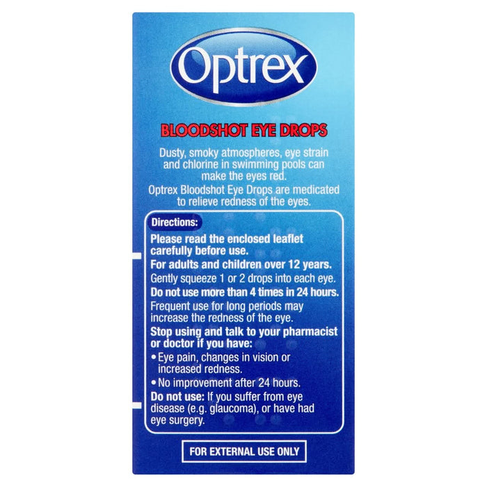 Optrex Bloodshot Eye Drops 10ml