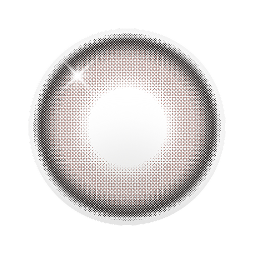 [Qrsessed] 1 Day Colored Contact Lens - Cloud Gray 0.00 (10 pcs)-Luxiface.com