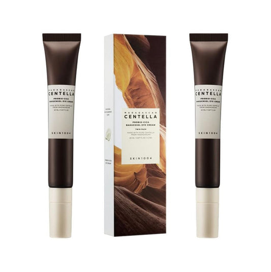 Skin 1004 probio-cica bakuchiol eye cream twin pack 20ml