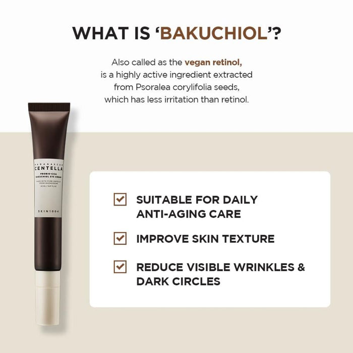 Skin 1004 probio-cica bakuchiol eye cream twin pack 20ml