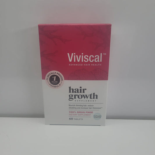 Viviscal hair growth supplement 60 tablets exp.05/25