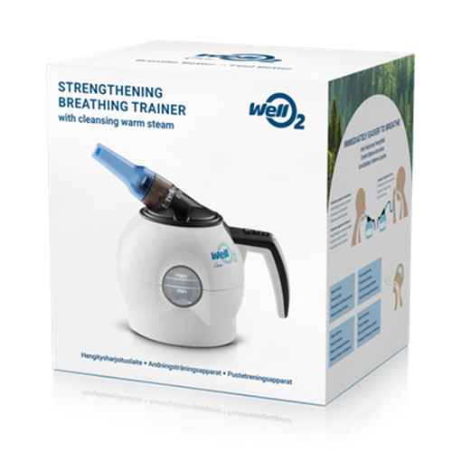 WellO2 Steam Breathing Trainer