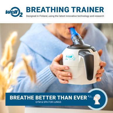 WellO2 Steam Breathing Trainer